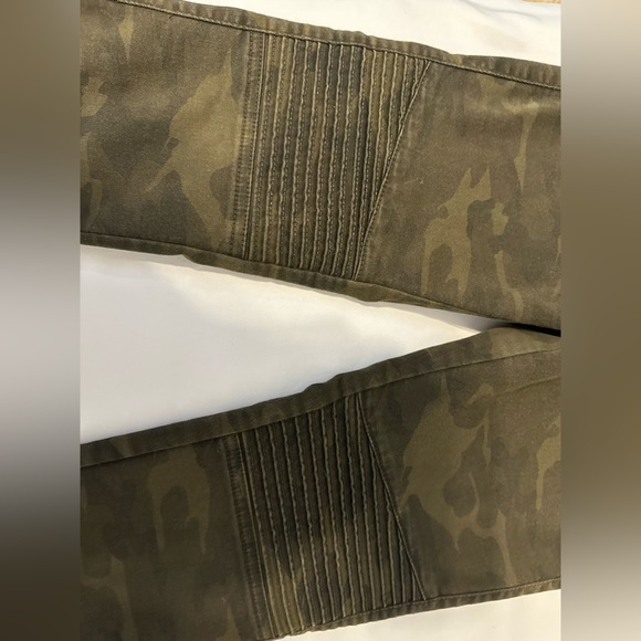 Zara motorcycle style jeans camo - Picture 3 of 4